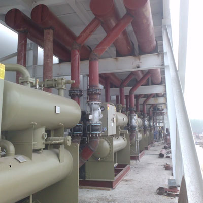 空调系统施工进程